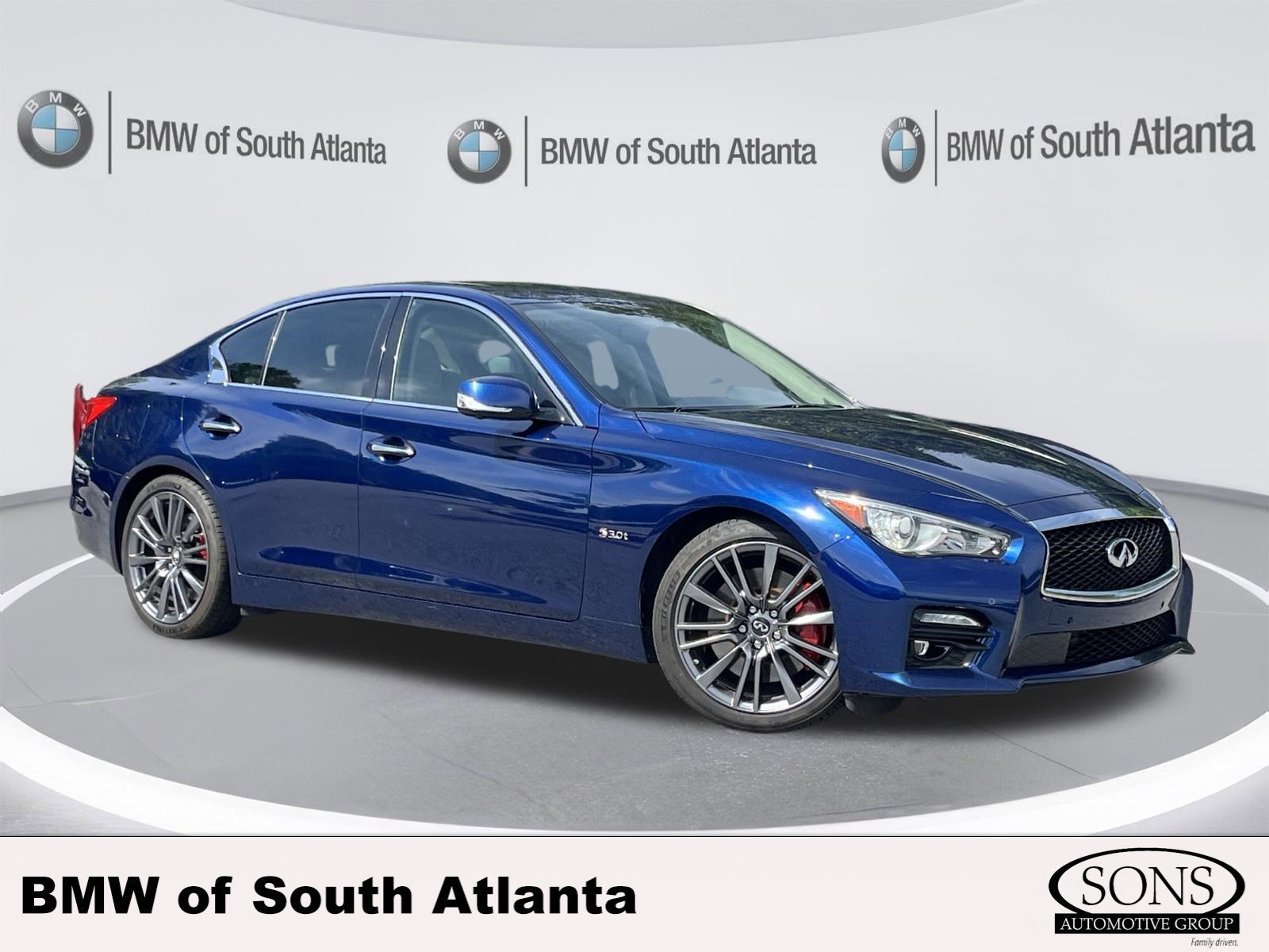 2017 INFINITI Q50 Red Sport 400's photo