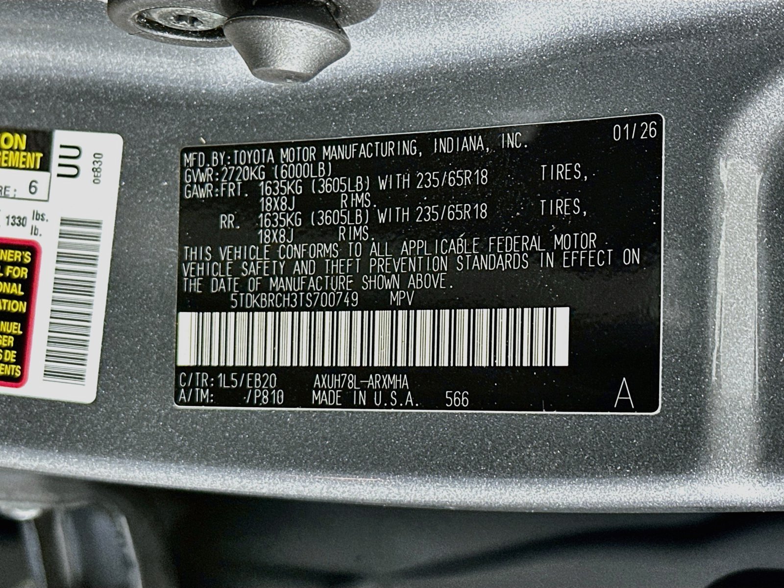 Used 2026 Heavy Metal Toyota XLE image 34