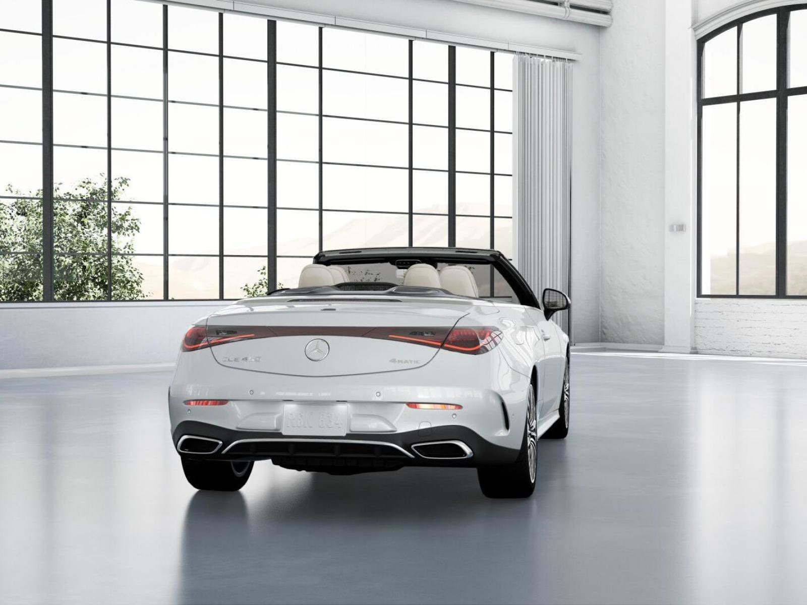 New 2026 MANUFAKTUR Moonlight White Metallic Mercedes-Benz CLE 450 image 25