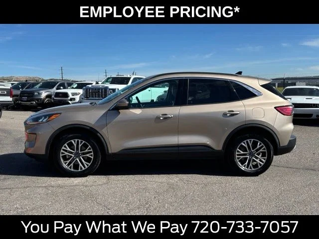 Used 2020 Gold Ford SEL image 2