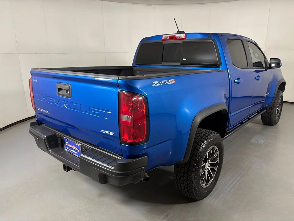 Used 2022 Blue Chevrolet ZR2 image 8