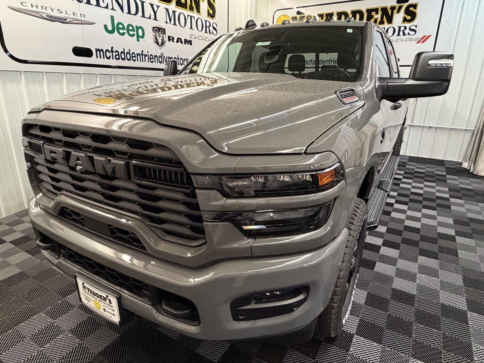 New 2026 Ceramic Gray Clear-Coat Exterior Paint RAM Big Horn image 6