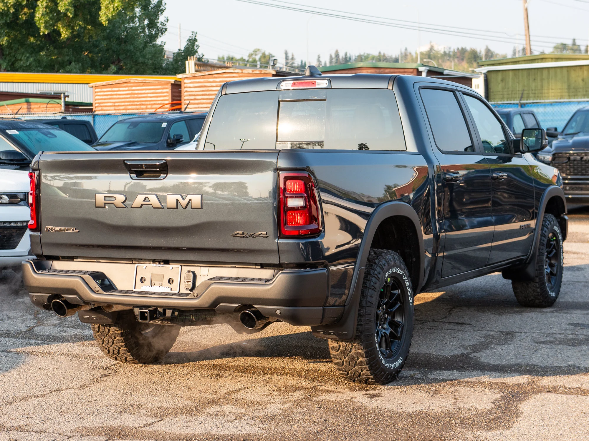 New 2026 Blue RAM Rebel* Crew Cab 4x4, Level 2 Equip Group, Panoramic Sunroof, 33 Inch A/T Tires image 8