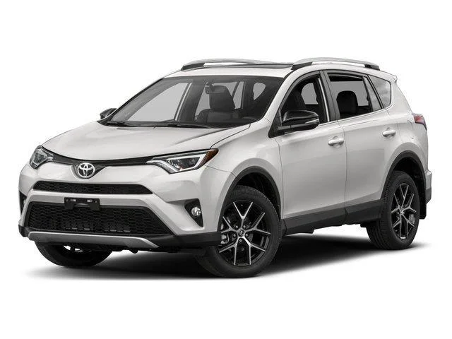 Used 2017 Super White Toyota SE image 1