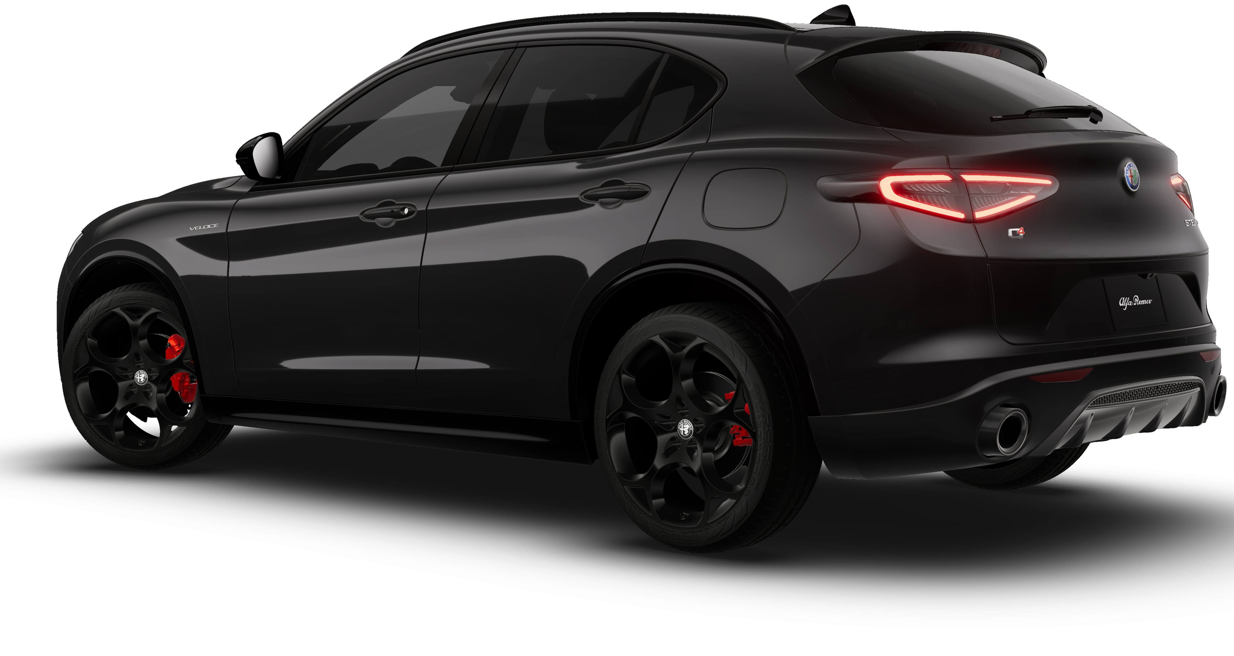 New 2026 Vulcano Black Metallic Exterior Paint Alfa Romeo Base image 14