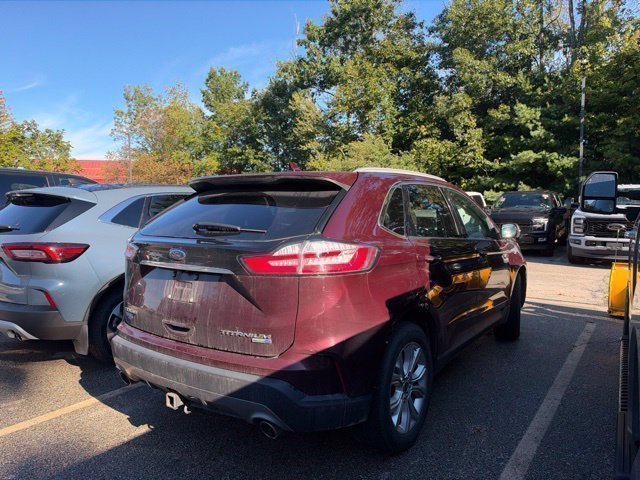 Used 2020 Burgundy Ford Titanium image 4