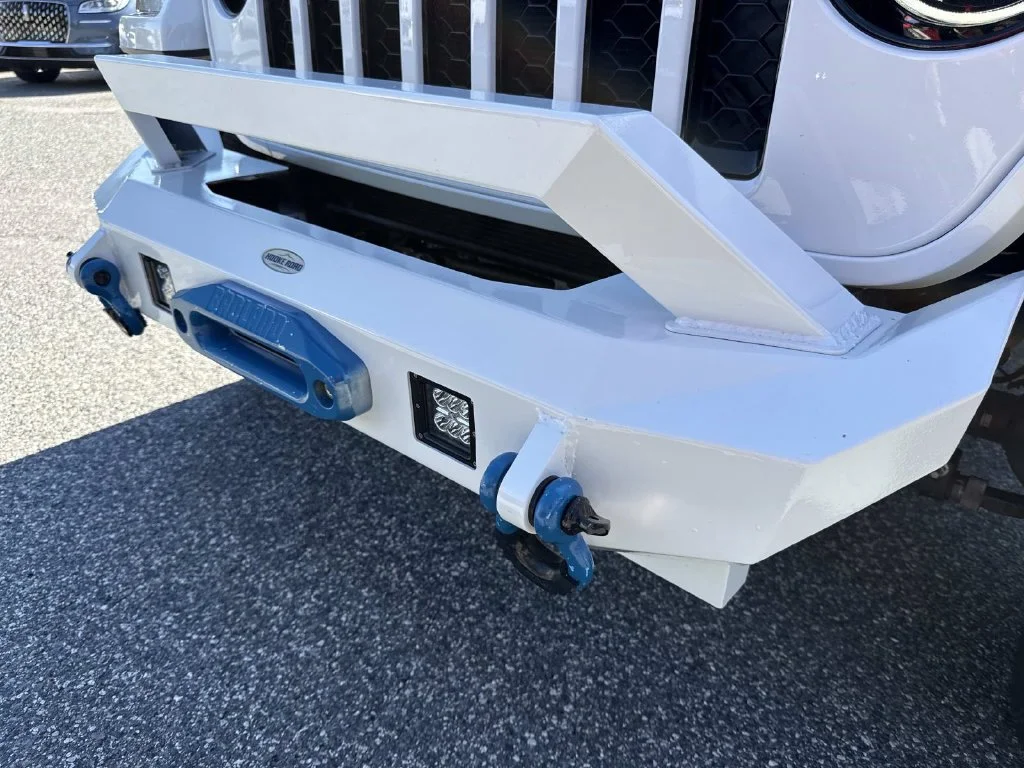 Used 2021 White Jeep Unlimited Sahara 4xe image 10