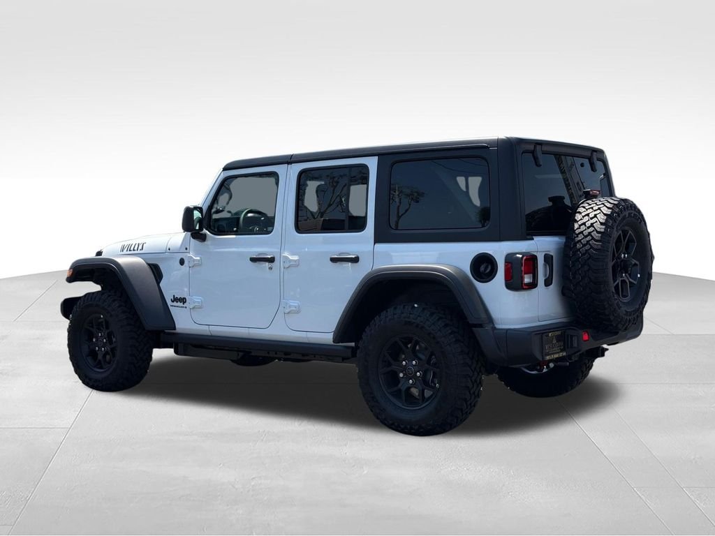 New 2026 Bright White Clear-Coat Exterior Paint Jeep Willys image 3