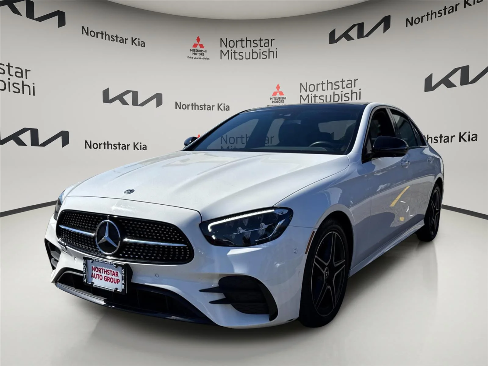 Used 2022 Polar White Mercedes-Benz E 350 image 1
