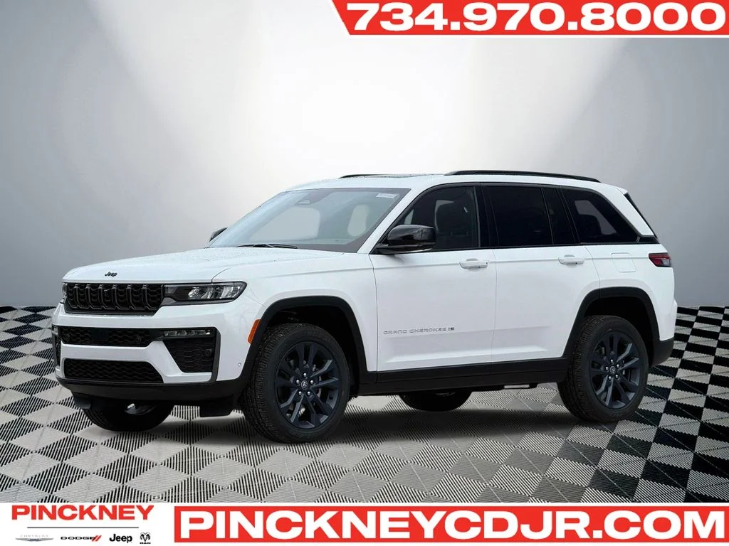New 2026 Bright White Clearcoat Jeep Limited image 1