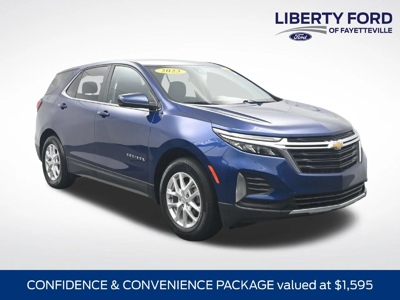 Used 2023 Blue Glow Metallic Chevrolet LT image 1