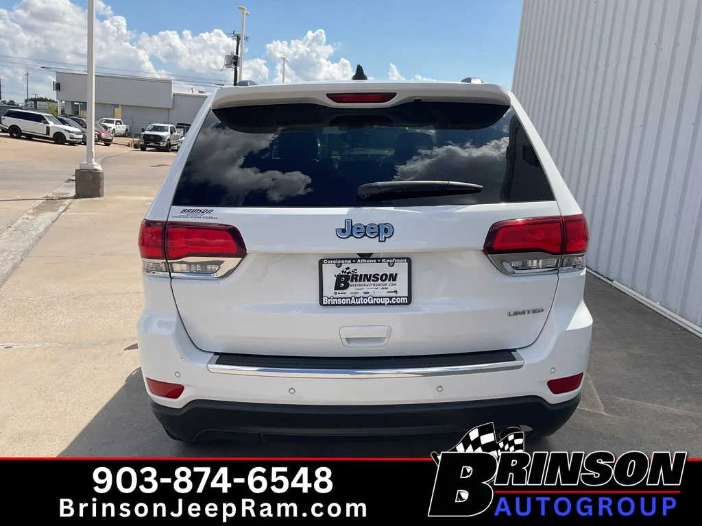 Used 2022 Bright White Clearcoat Jeep Limited image 6
