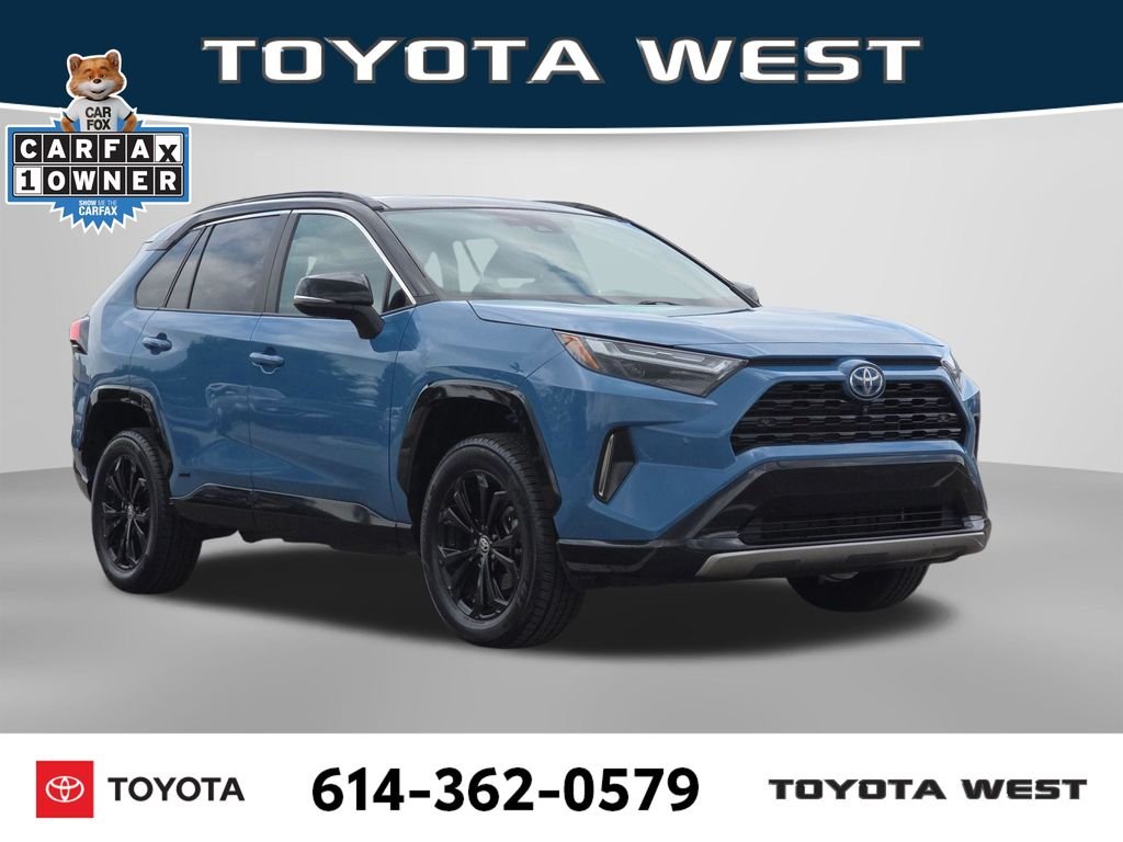 Used 2023 Blue Toyota XSE image 4