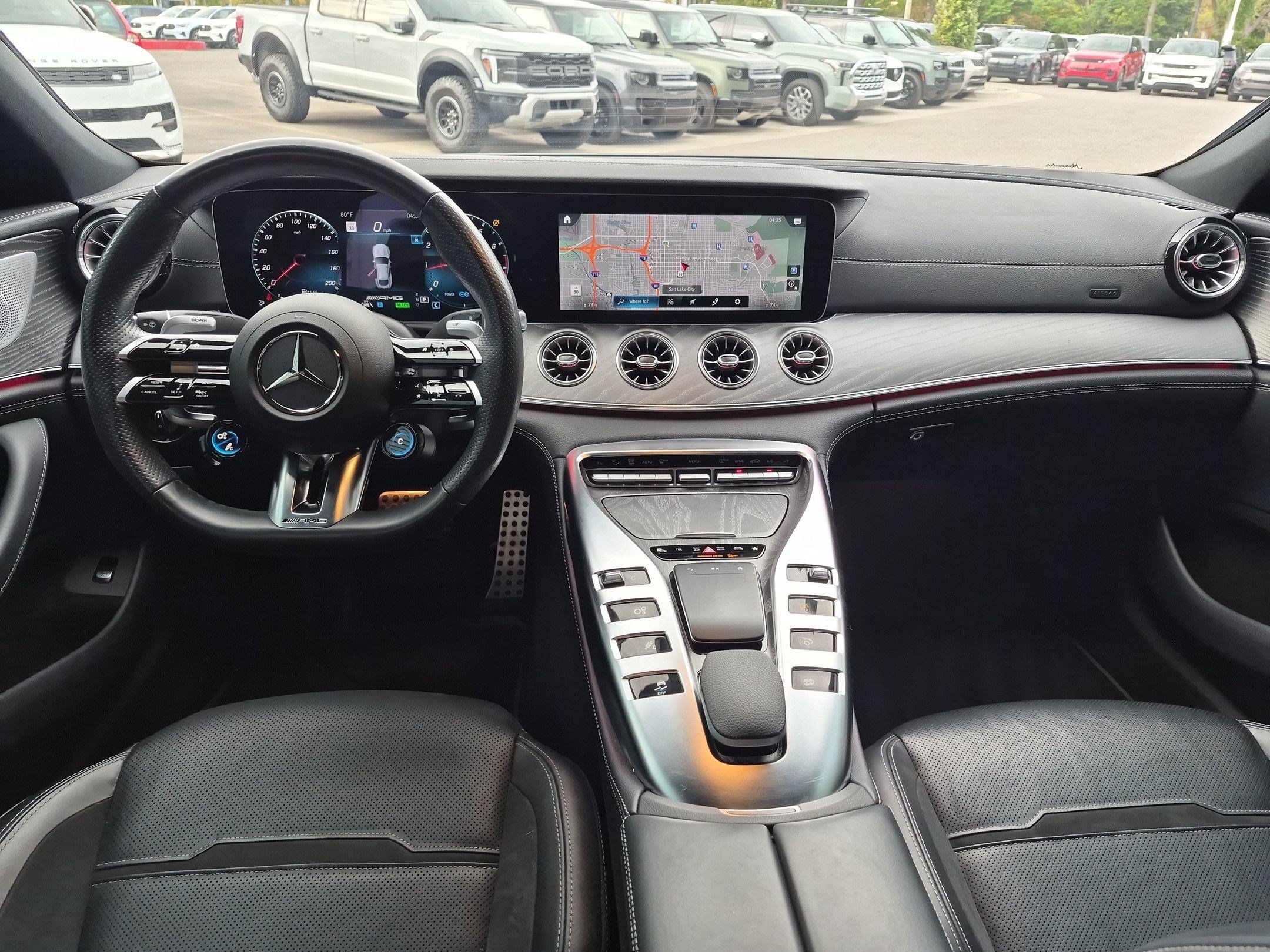 Used 2023 MANUFAKTUR Graphite Gray Magno Mercedes-Benz AMG® GT 53 image 26