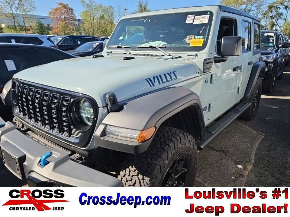 Used 2024 Earl Clearcoat Jeep Willys 4xe image 1
