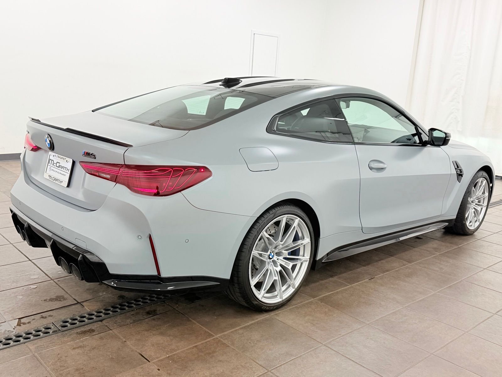 New 2025 Frozen Brooklyn Grey Metallic BMW Competition image 9