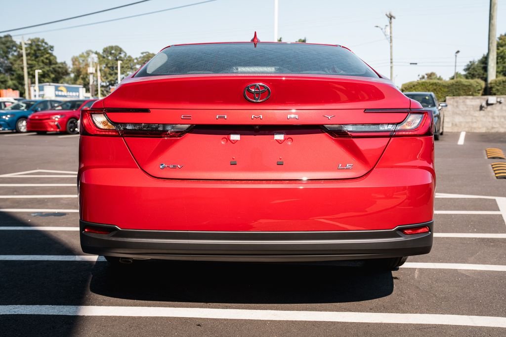 New 2026 Supersonic Red Toyota LE image 6