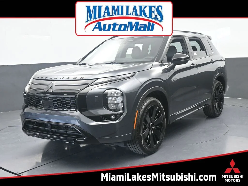 New 2026 Graphite Gray Mitsubishi BLACK EDITION S-AWC image 1