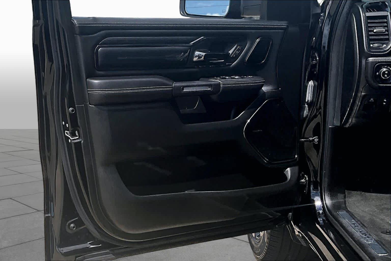 Used 2023 Diamond Black Crystal Pearlcoat Ram Limited image 22