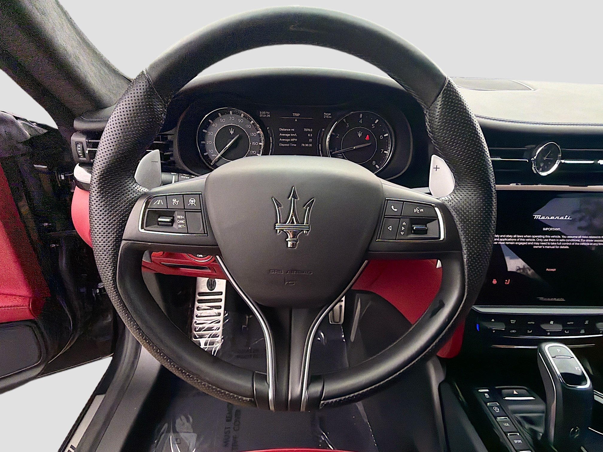 Used 2023 Nero Ribelle Mica Maserati Modena image 38