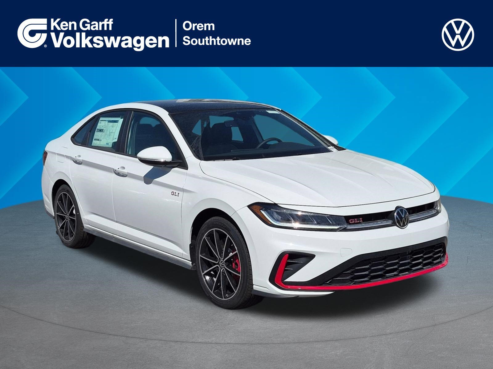New 2026 White Volkswagen Autobahn image 1