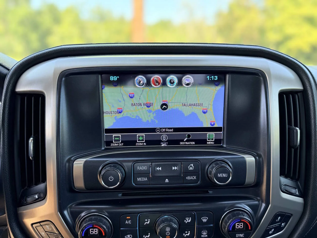 Used 2017 Black GMC Denali 4x4 4dr Crew Cab 5.8 ft. SB image 23