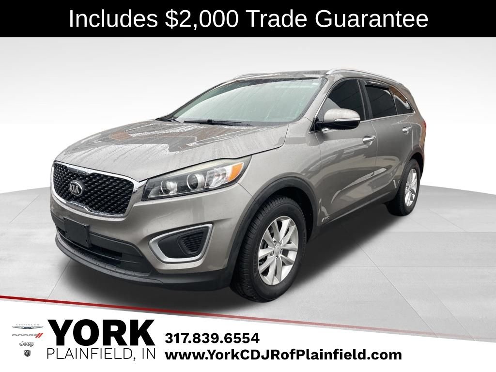 Gray 2016 Kia Sorento LX AWD SUV / Crossover All-Wheel Drive