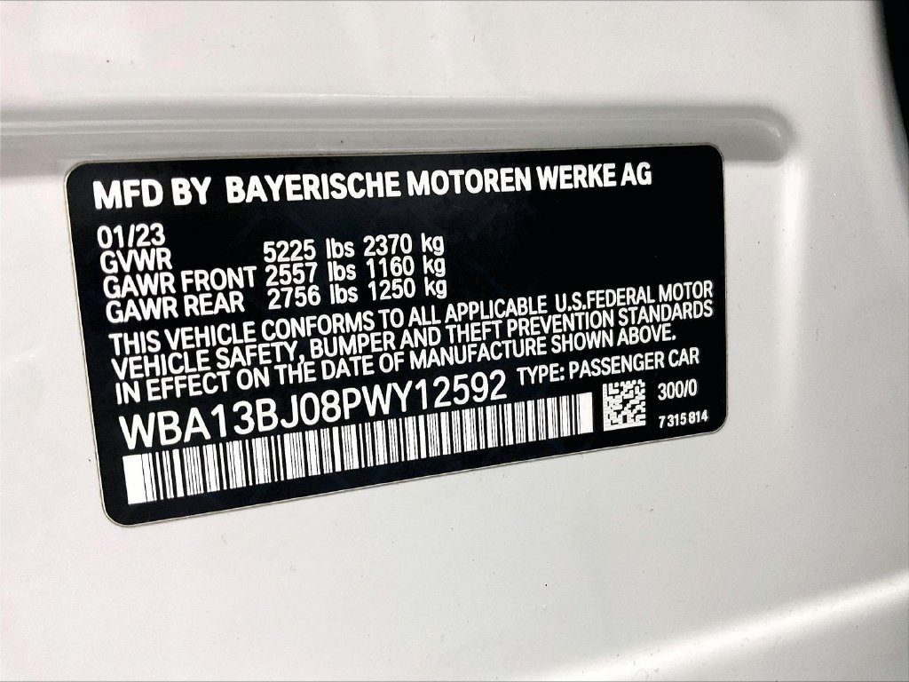 Used 2023 Alpine White BMW 530i xDrive image 36