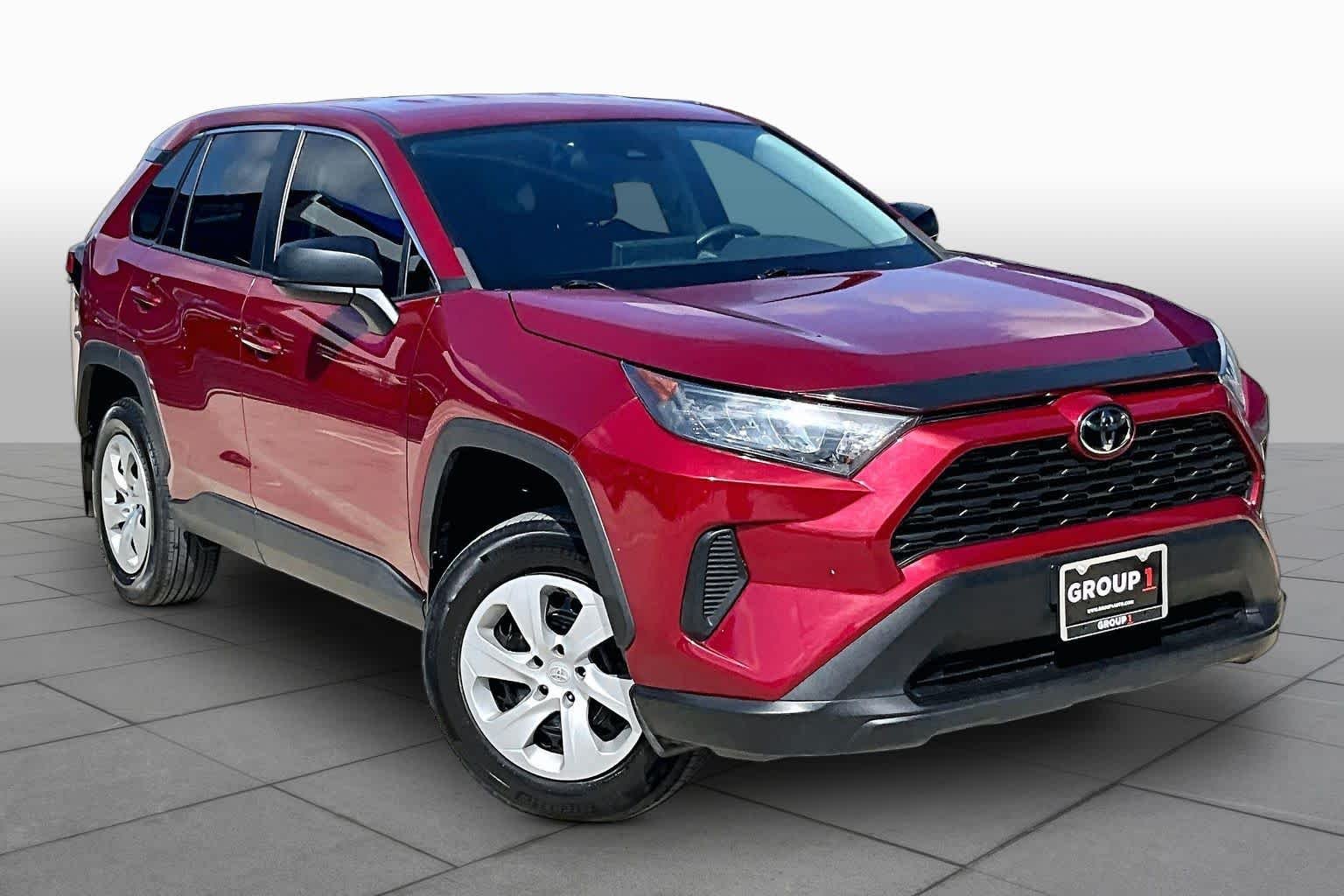 Used 2022 Ruby Flare Pearl Toyota LE image 3
