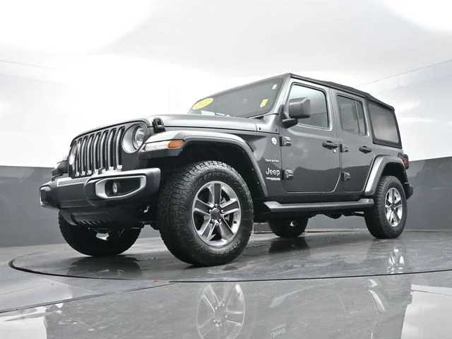 Used 2022 Gray Jeep Unlimited Sahara image 50