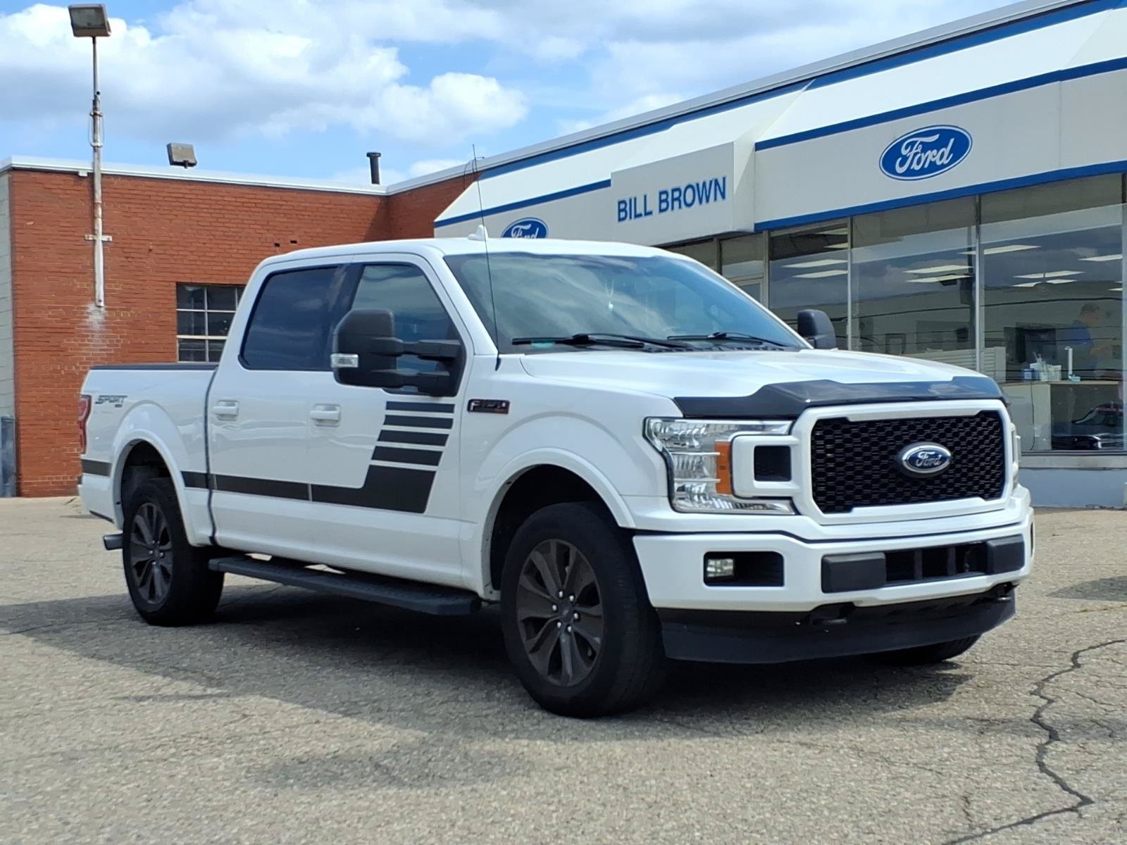 Certified Used 2018 Oxford White Ford XLT image 1