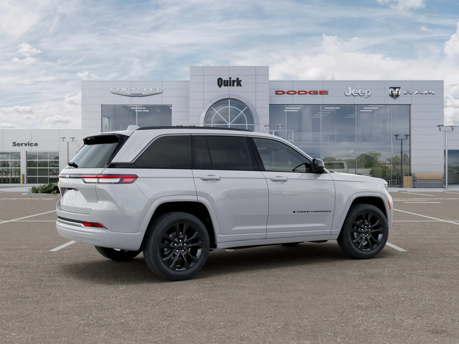 New 2026 Bright White Clear-Coat Exterior Paint Jeep Limited Reserve image 30