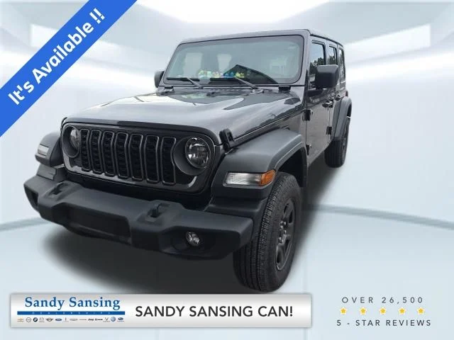 Certified Used 2025 Gray Jeep Sport image 1