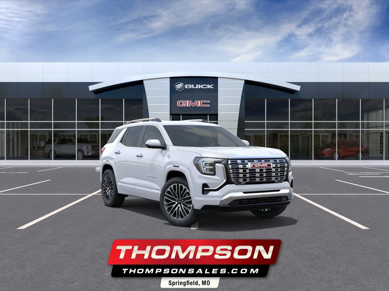 New 2027 Glacier White Tricoat GMC Denali image 1
