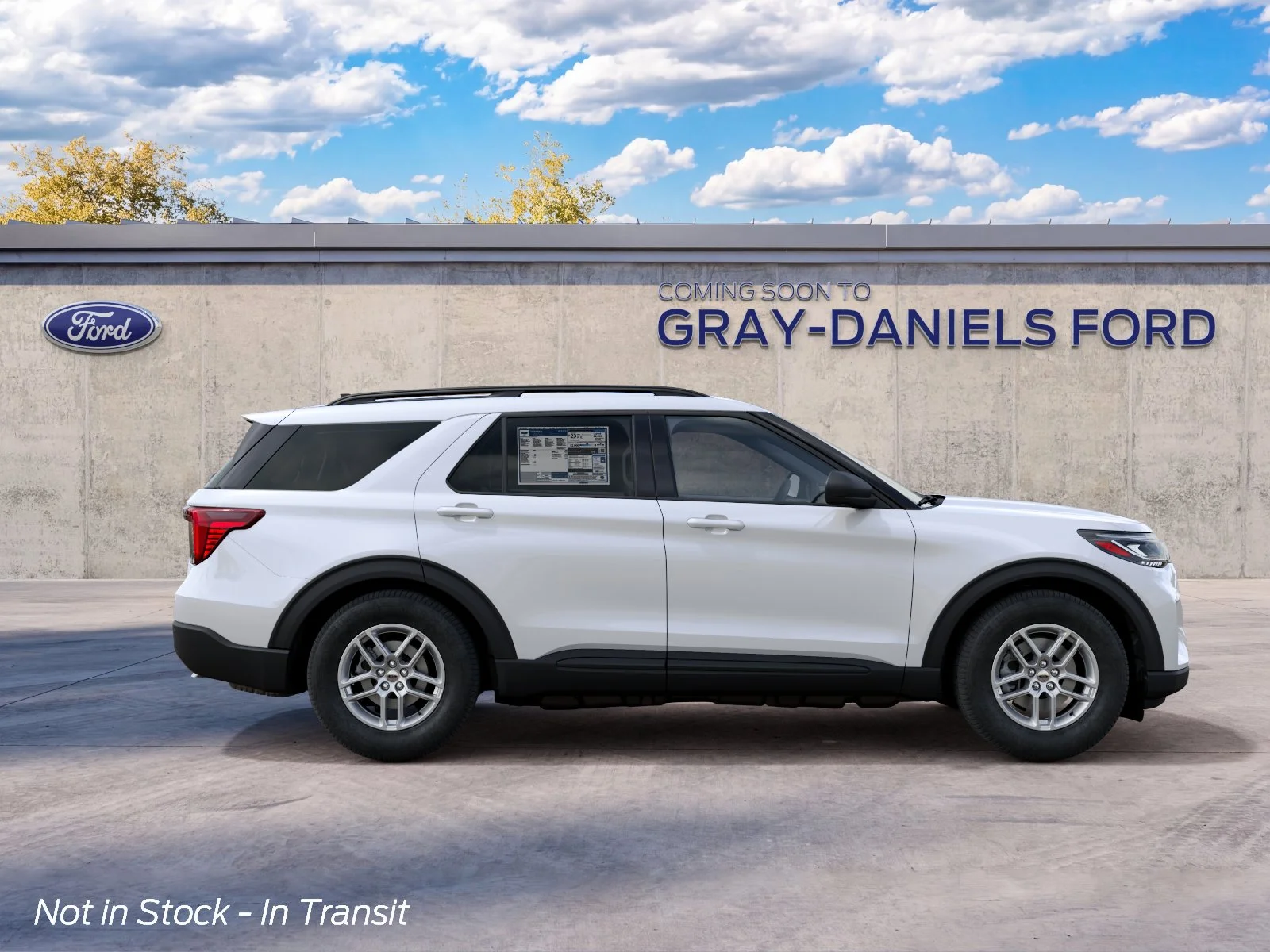 New 2027 Star White Metallic Tri-Coat Ford Active image 5