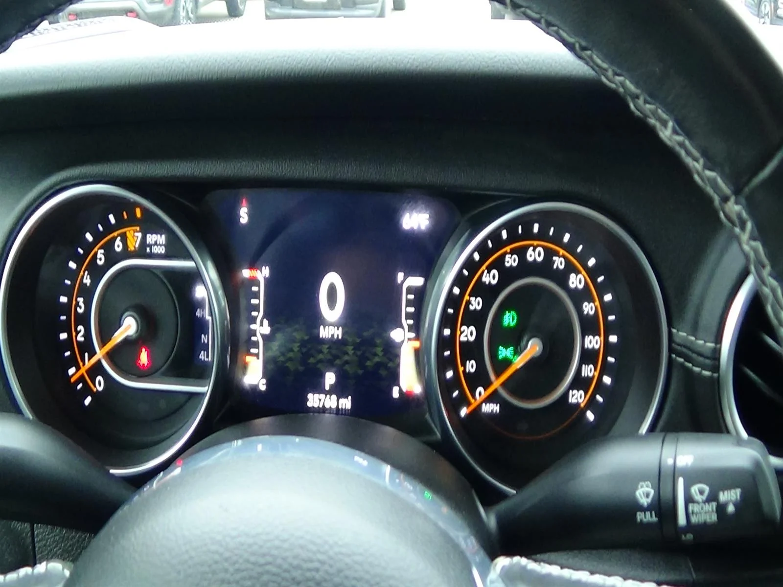 Used 2022 Black Clear Coat (px8) Jeep Overland image 24