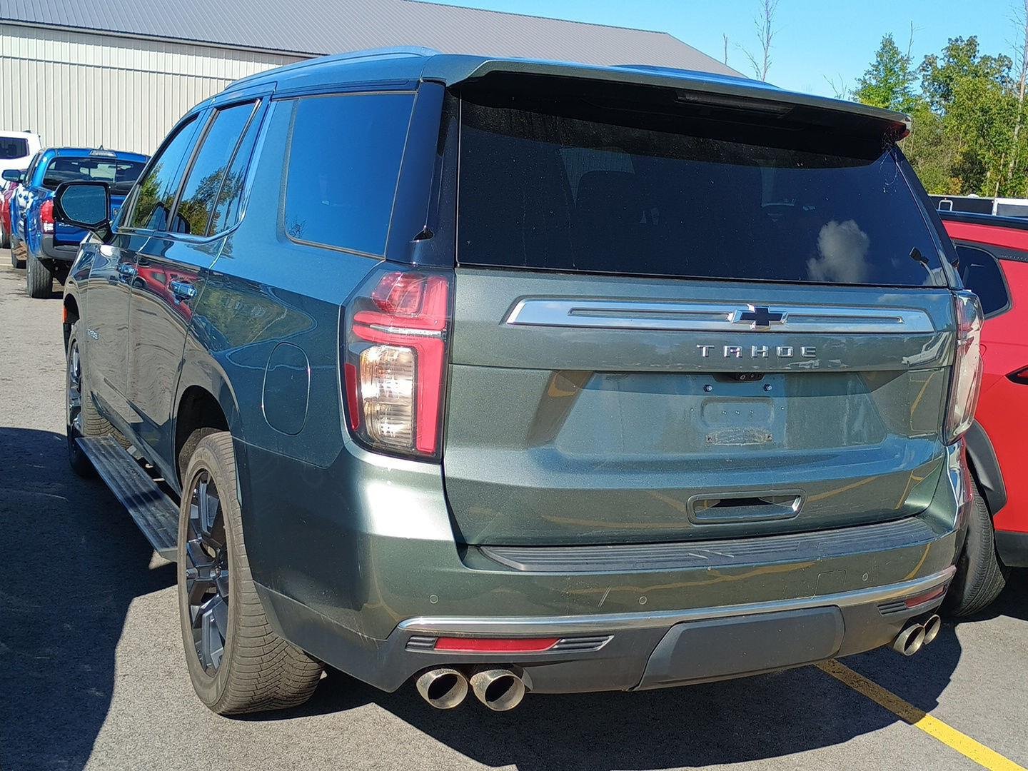 Used 2023 Silver Sage Metallic Chevrolet High Country image 3