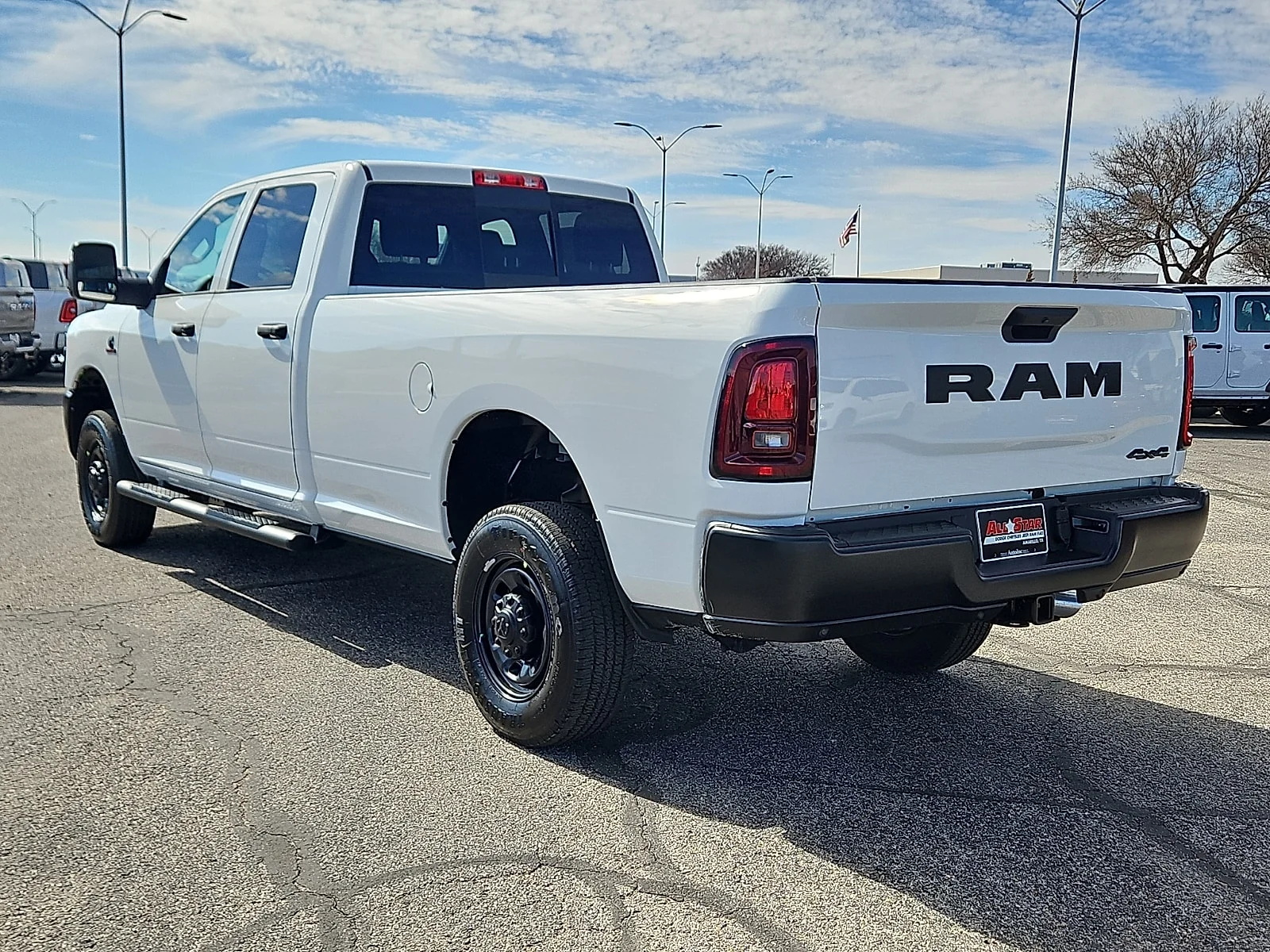 New 2026 Bright White Ram TRADESMAN CREW CAB 4X4 8