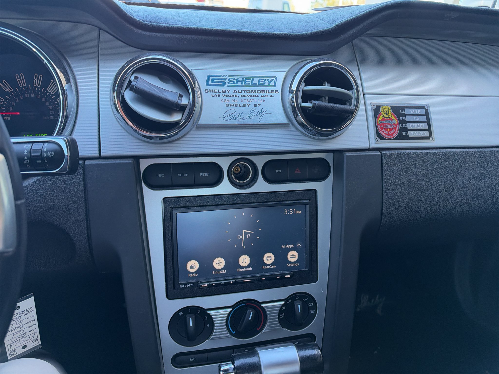 Used 2007 Black Clearcoat Ford GT Premium image 12