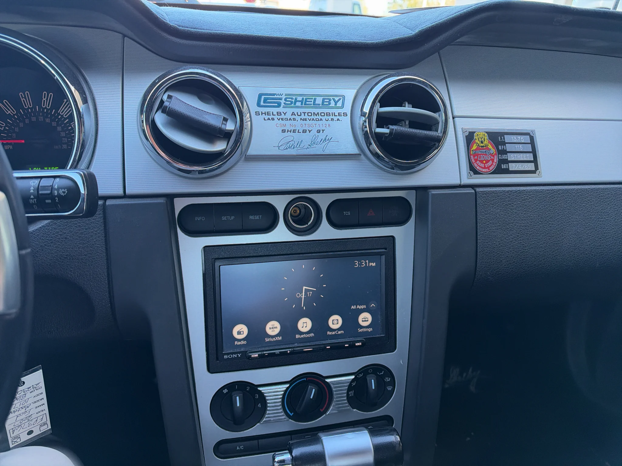 Used 2007 Black Clearcoat Ford GT Premium image 12