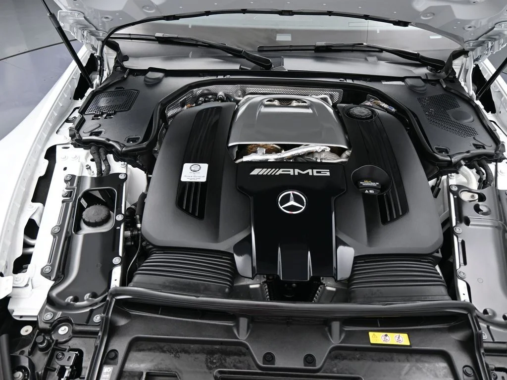 Used 2022 White Mercedes-Benz SL 63 AMG® image 53