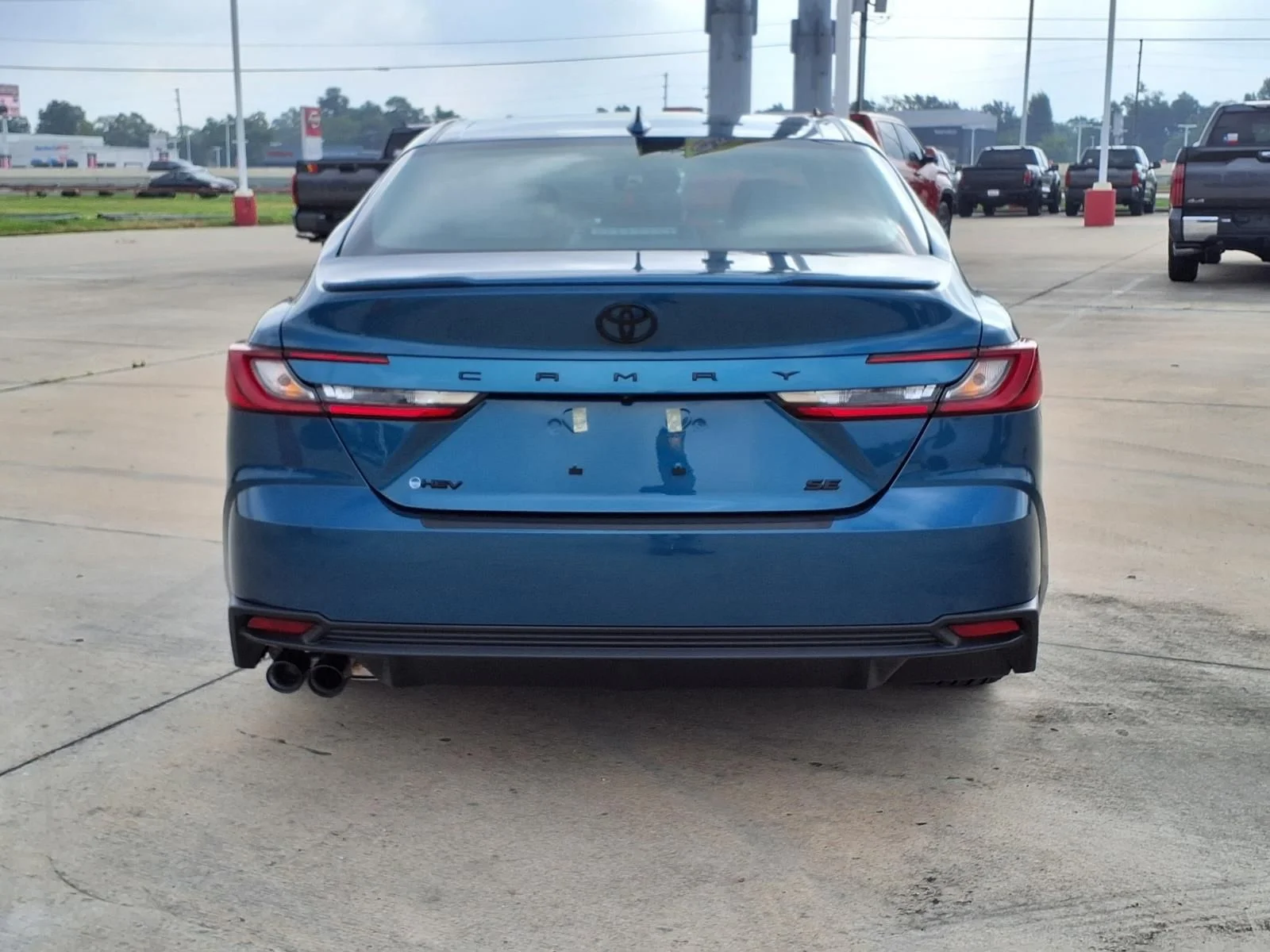New 2026 Blue Toyota SE image 5
