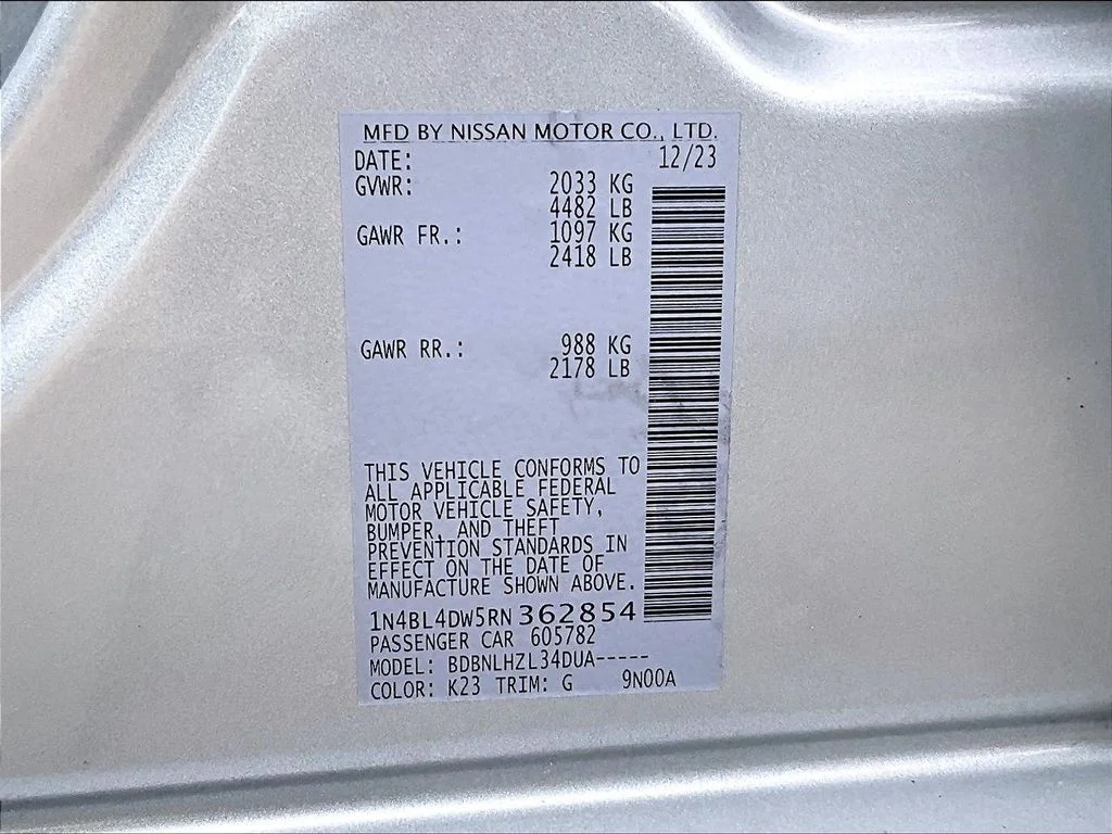 Certified Used 2024 Silver Nissan 2.5 SV image 34