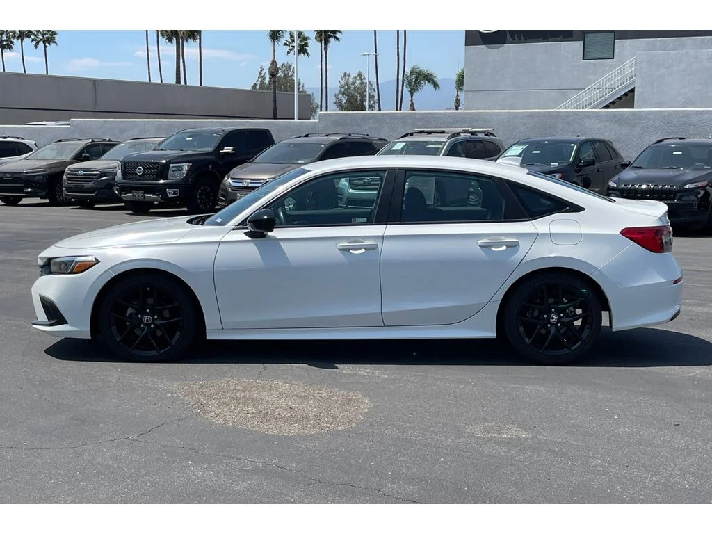 Used 2023 Platinum White Pearl Honda Sport image 2