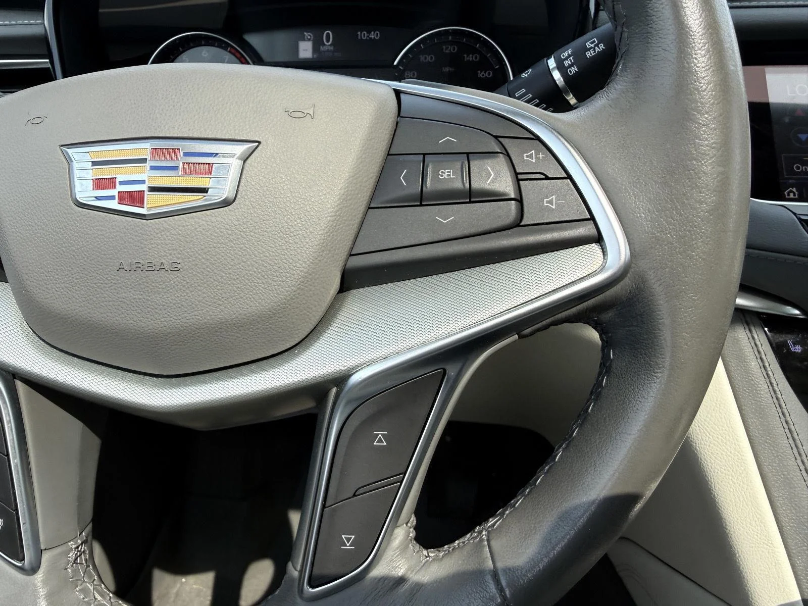 Used 2024 Crystal White Tricoat Cadillac AWD Premium Luxury image 13