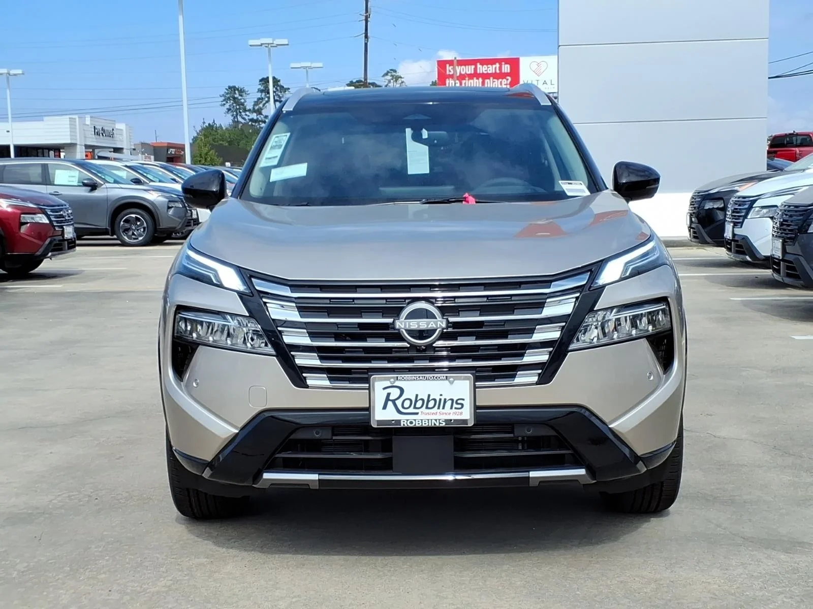 2026 Nissan Rogue Platinum Silver at Robbins Nissan