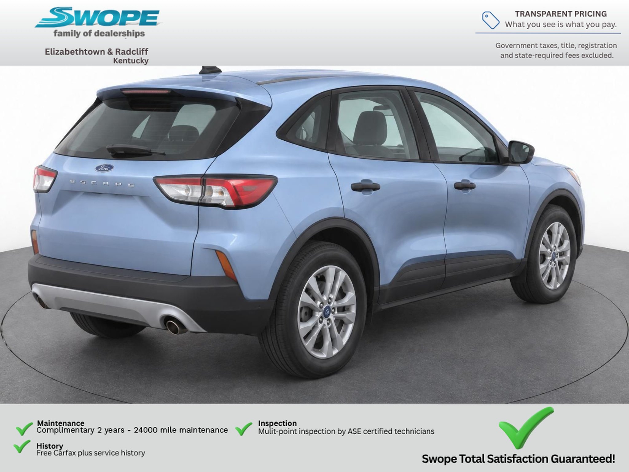 Used 2022 Iced Blue Silver Metallic Ford S image 5