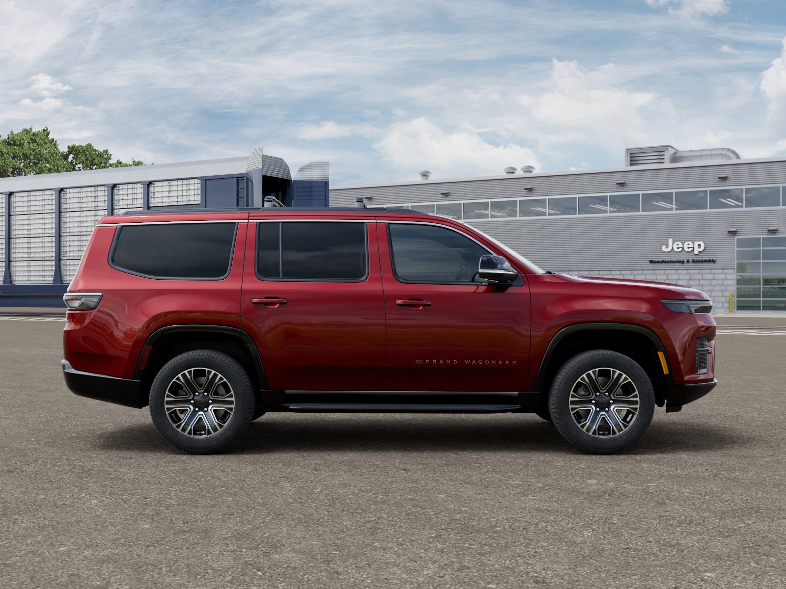 New 2026 Velvet Red Pearl-Coat Exterior Paint Jeep  image 12