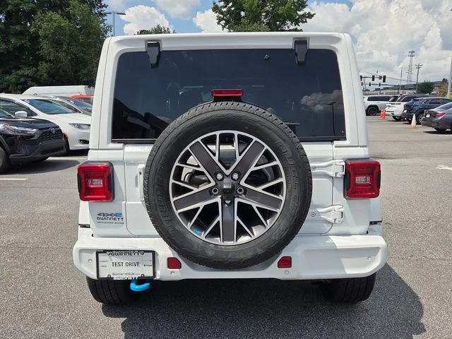 Used 2023 White Jeep Sahara 4xe image 7