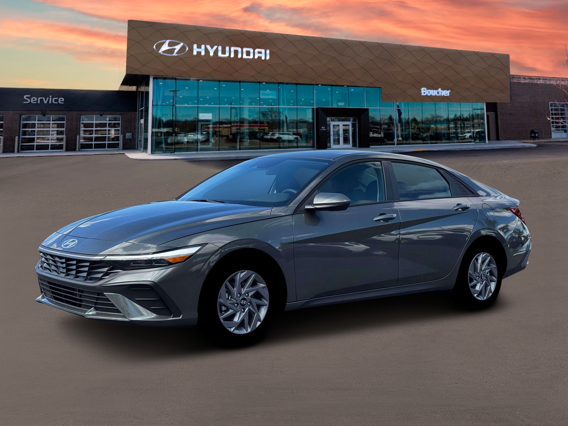 New 2026 Amazon Gray Hyundai Blue image 2